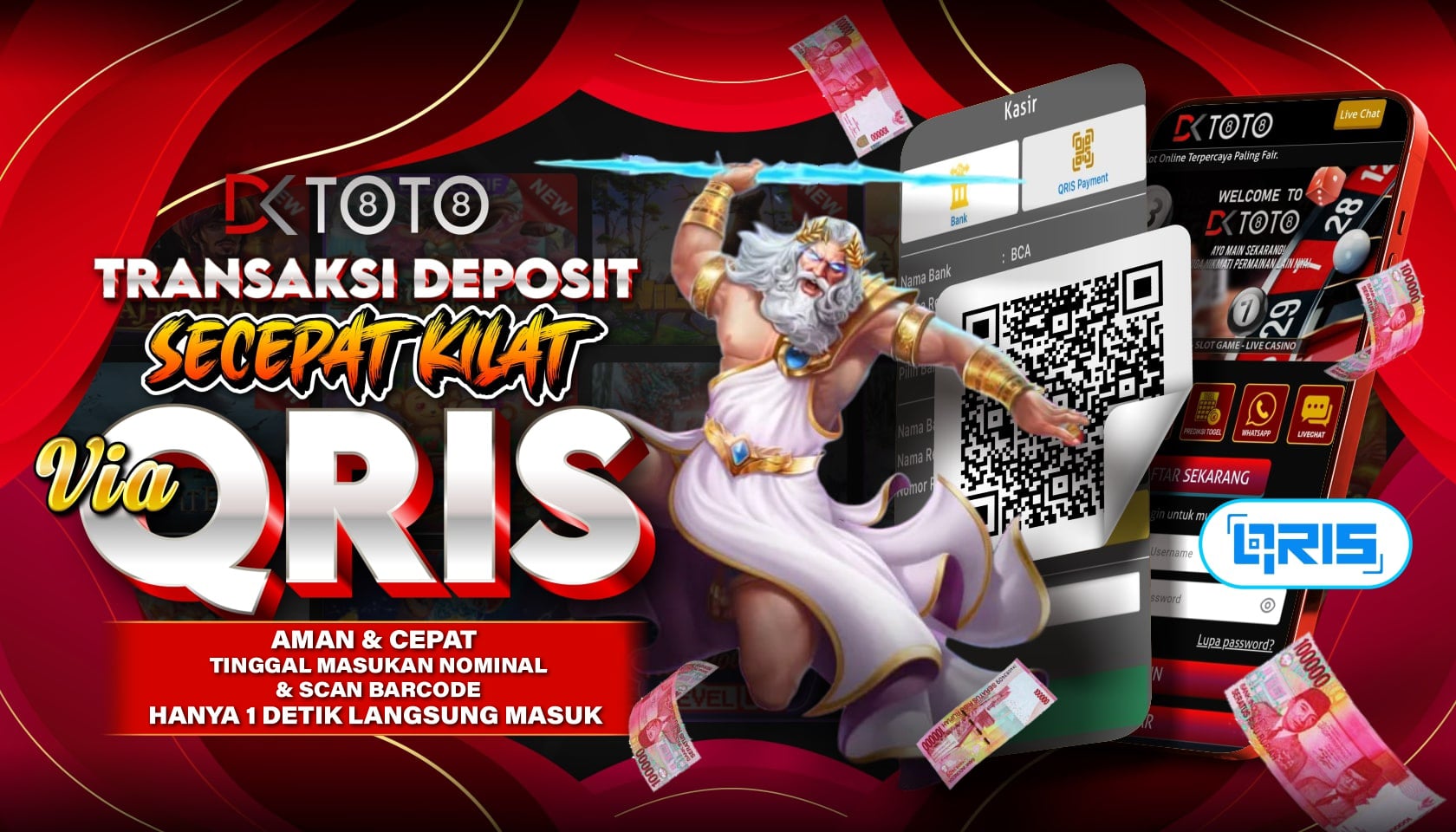 DKTOTO Situs Slot Online Deposit Cepat Via QRIS 1 Detik